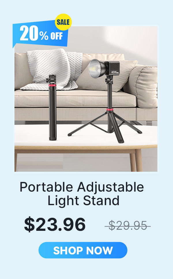 Portable Adjustable Light Stand