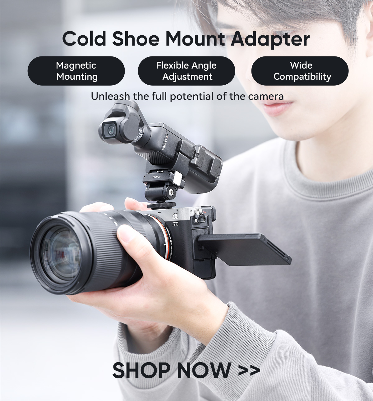 Cold Shoe Mount Adapter