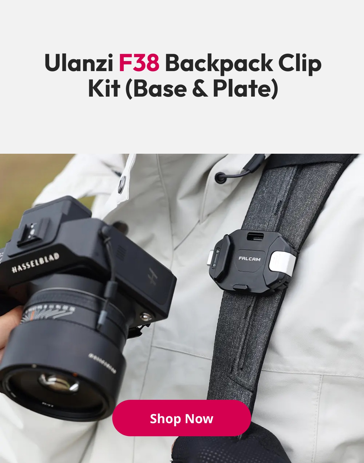 Ulanzi f38 backpack clip